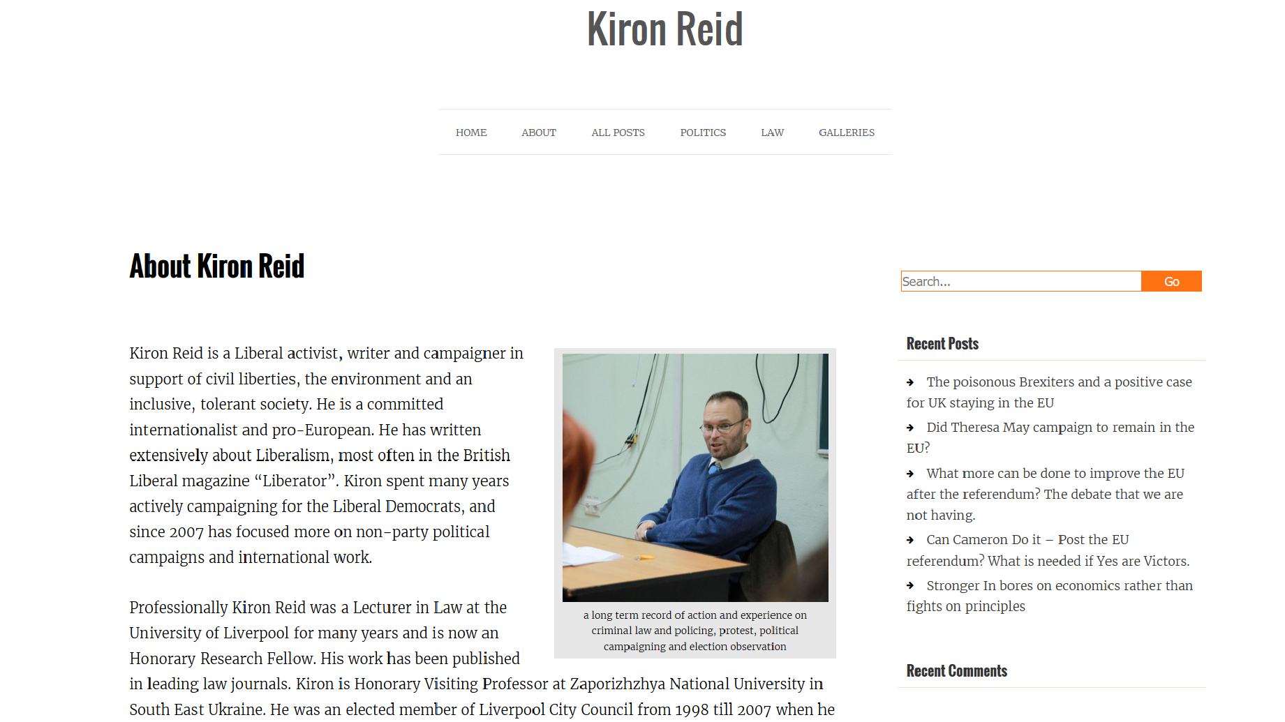 Kieron Rada Kiron Reid: Prater Raines
