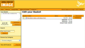 Lib Dem image basket page