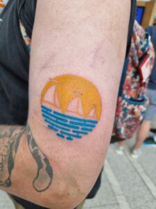 Tattoo of Fleet logo